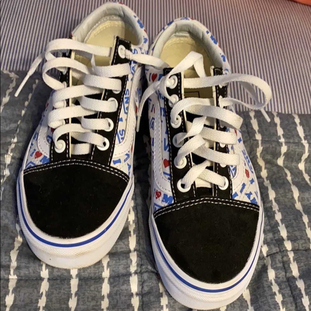 Vans worn once